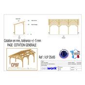 Abri Une Pente, Bois DOUGLAS Français