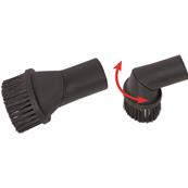 Brosse plastique articule orientable pour aspirateur