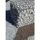 Gabions vides galvanisés 1,5x0,50x0,50