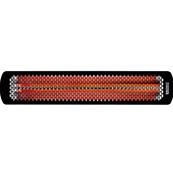 Chauffage infrarouge fixe 6000 w 15m2 noir