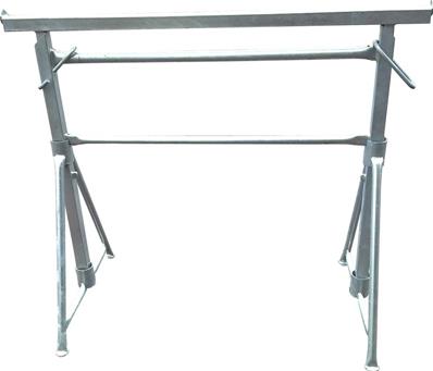 Tréteau de maçon galvanisé pied pivotant