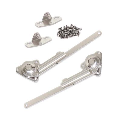 Jeu compas porte relevable NSDX force 20-70kgxcm Acier Zamak nickelé