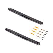 Jeu Supports pliables long. 403mm Acier noir