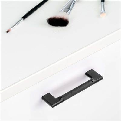 Lot 5 poignées meubles Sofia L189mm entraxe 160mm alu. noir