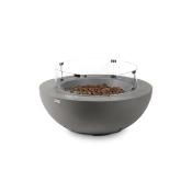 Pack Demi-sphère cheminée, brasero, Lunar Bowl 13,2Kw toutes options