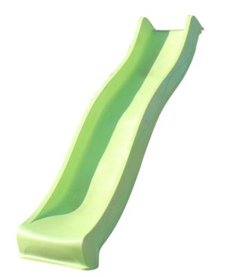 Toboggan double vague en plastique pour plateforme,  Dim.H.120cm, âges 3 à 12 ans