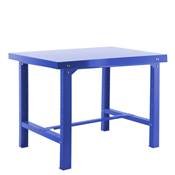 Établi métal bleu capacité charge 600 kgs dim.830x1200x730mm à visser