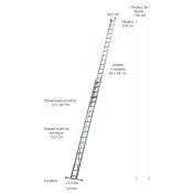 Échelle coulissante 2 plans 9.45 m