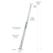 Échelle coulissante 2 plans 9.45 m