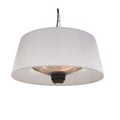 Chauffage infrarouge lustre 1800 w 6m2 blanc