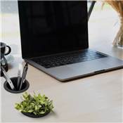 Accessoire porte-objets Pot plastique noir plastique