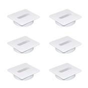 Passe-câble table Plastwin plastique blanc plastique