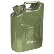 Jerrican 10 Litres en métal traitement antirouille