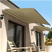 Store banne loggia AMARITE Blanc 3,00x2,00 M