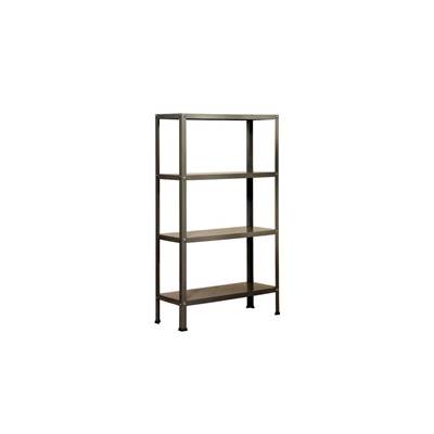 Étagère en métal  4 étagères charge 100 kgs dim.1602x810x310mm à visser