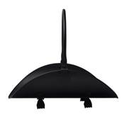 Range bûche berceau sur pied acier 48cm noir