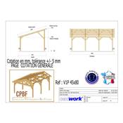 Abri Une Pente, Bois DOUGLAS Français