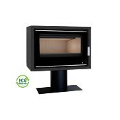 Insert chemine bois PORTIMAO-SL-795-S-BASE, 8KW, avec pied