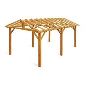 Structure en bois 19,5 m², 0700050, BURGER