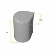Poubelle cuisine sous évier ouverture automatique bac 13 litres