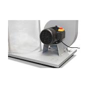 Aspirateur mobile monophasé 160 litres 1 sac 1500w fm300-mono