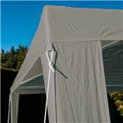 Tente de reception tonnelle 3x3 hauteur 250cm taupe