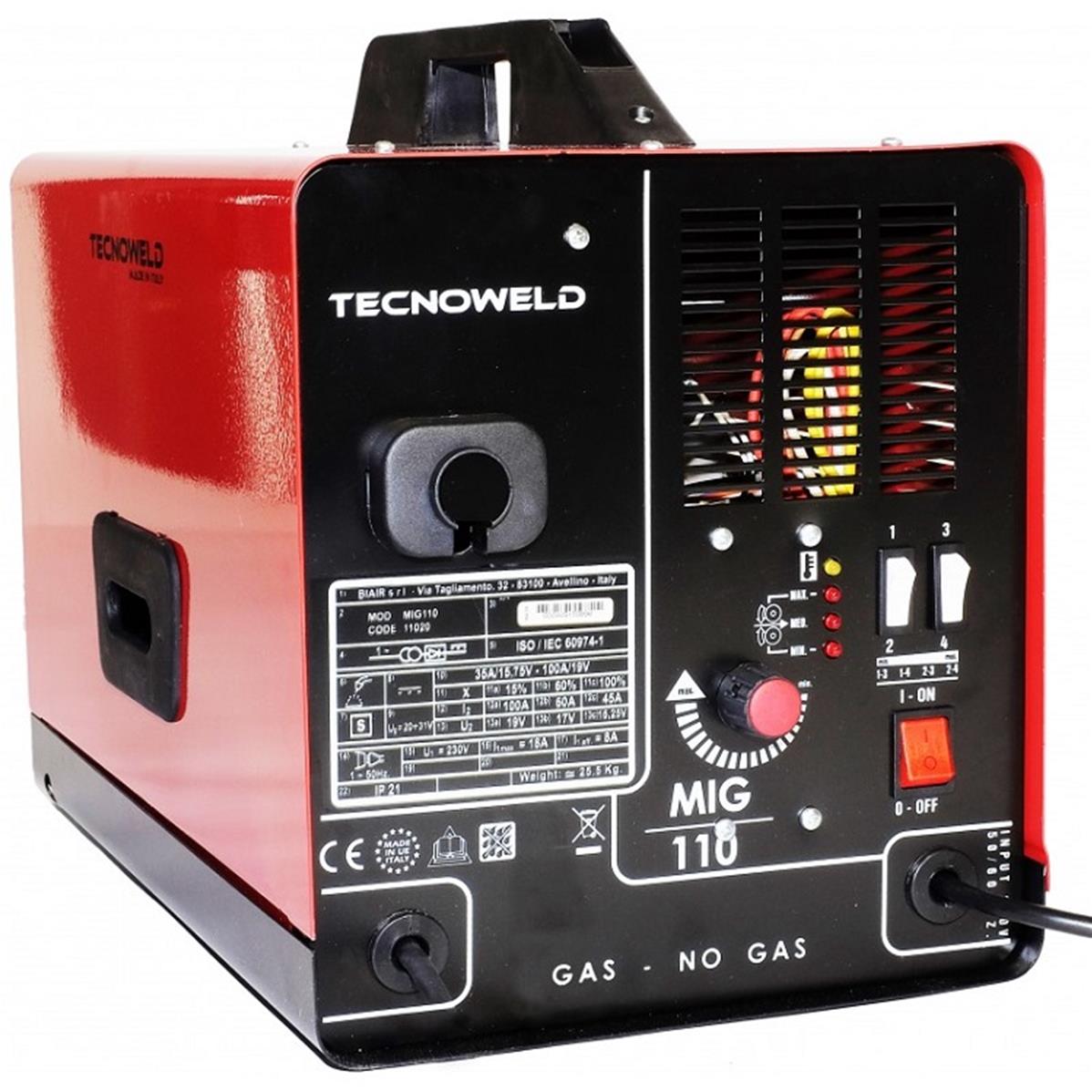 Poste à Souder MIG/MAG 165A VECTOR WELDING - Fil Fourré, Avec Ou Sans Gaz | Appareil Inverter Compact