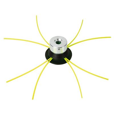Tête de débroussailleuse universelle métal avec 4 fils nylon 3mmx3mmx38 cm