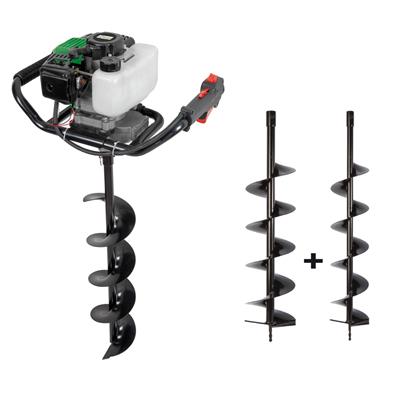 Tarière Thermique 51,7cc 1,5Kw avec 3 mèches