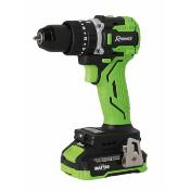 Perceuse-visseuse à percussion R-BAT20 20v 65nm batterie 2 Amp avec cable  de charge