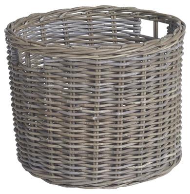 Panier rotin rond large