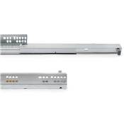 Jeu coulisses invisibles Silver coulisse sortie totale push prof. 450mm Acier Zingué