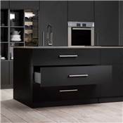 Tiroir ext. Vertex 40kg haut. 93mm prof. 350mm Acier Anthracite