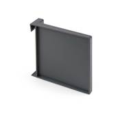 Kit d'accessoires séparation intérieurs tiroirs larg. 600 mm alu. plastique Anthracite