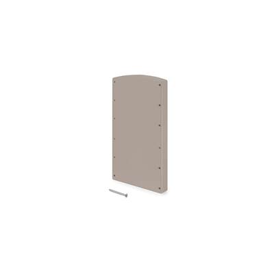 Jeu d'inserts latéraux Penderie escamotable Hang plastique gris pierre