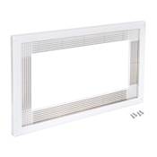 Cadre micro-ondes à encastrer dans éléments cuisine mod. 600mm 600x400mm plastique Blanc