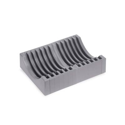 Kit rangement assiettes 13 assiettes maximum plastique Gris