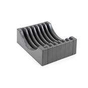 Kit rangement assiettes 13 assiettes maximum plastique Anthracite