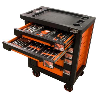Servante d'atelier 6 tiroirs équipée avec 6 modules