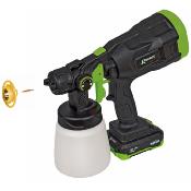 Pistolet à peinture et désinfectant R-BAT20 20V buse spéciale batterie 2 Amp câble de charge USB