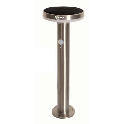 Borne solaire Stella hauteur 50cm rond sur pic avec détecteur