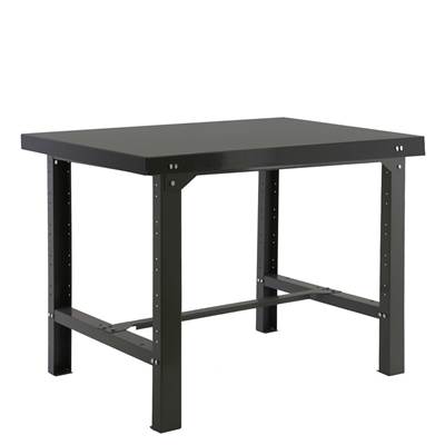 Établi métal anthracite capacité charge 600 kgs dim.830x1200x730mm à visser