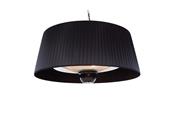 Chauffage infrarouge lustre 1800 w 6m2 noir