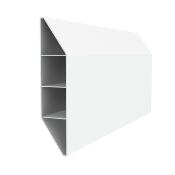 Kit clôture PVC couleur blanc