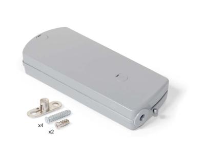 Mécanisme porte relevable Microwinch 10kg Acier plastique Gris