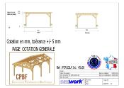 Pergolas independante, Bois DOUGLAS Français